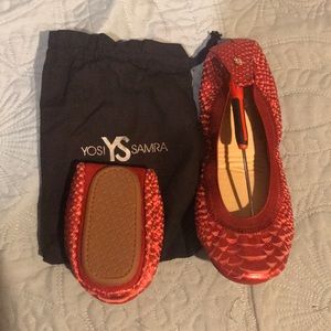 Women’s Yosi Samra (YS) foldable ballet flats